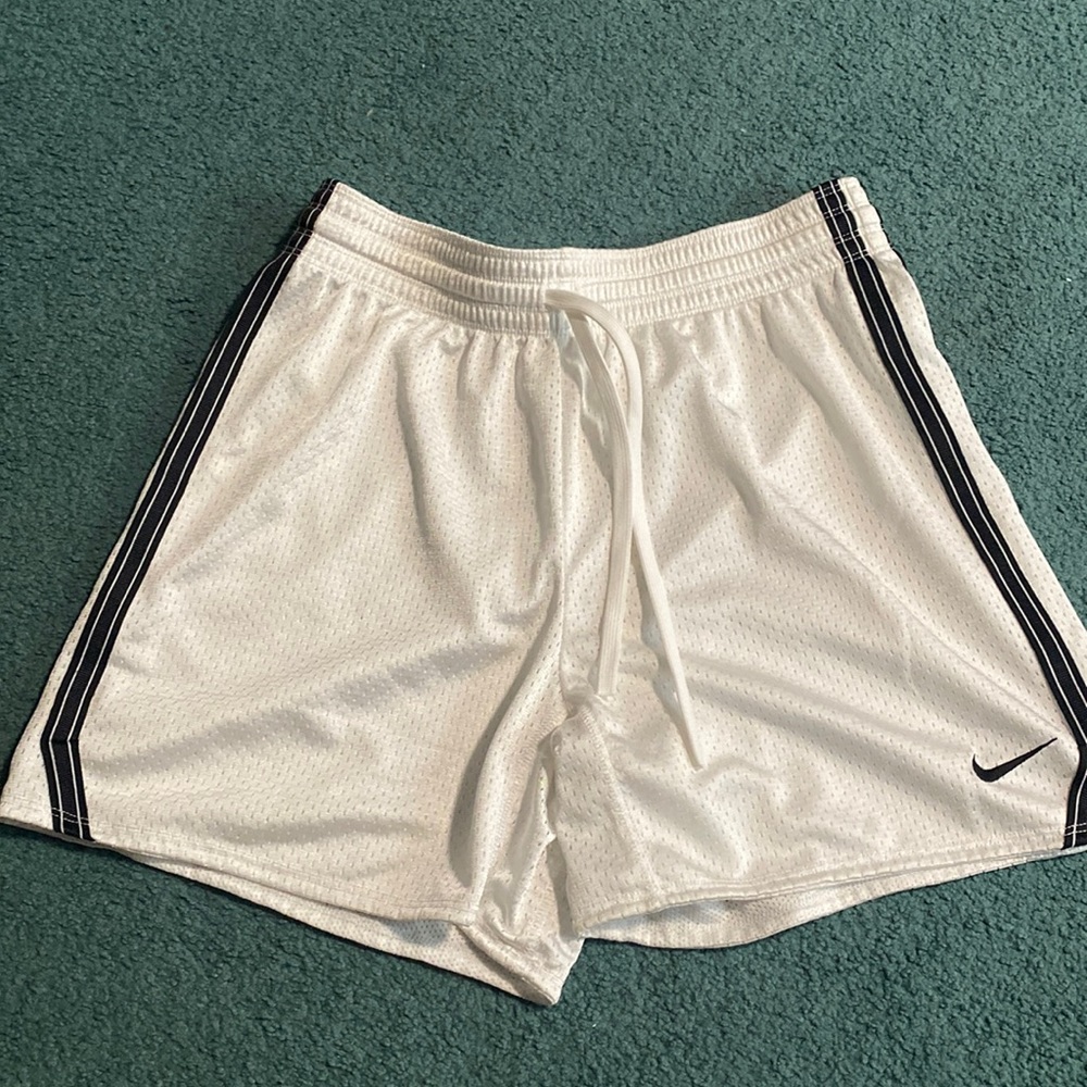 Nike Dri-Fit Running Shorts, Small, Black/White